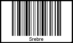 Barcode-Foto von Srebre