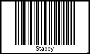 Interpretation von Stacey als Barcode