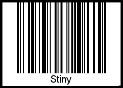 Barcode-Grafik von Stiny