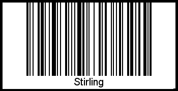 Barcode-Foto von Stirling