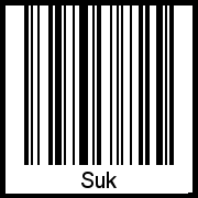Barcode-Grafik von Suk