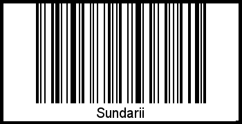 Barcode-Grafik von Sundarii