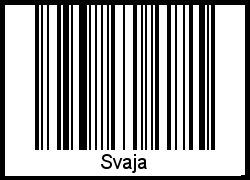 Barcode-Grafik von Svaja