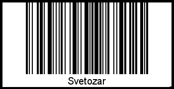 Barcode-Grafik von Svetozar
