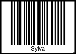 Interpretation von Sylva als Barcode