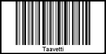 Barcode-Foto von Taavetti
