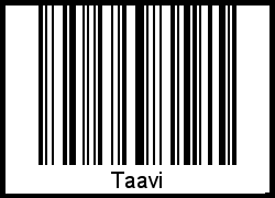 Barcode-Grafik von Taavi