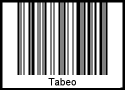 Barcode-Grafik von Tabeo