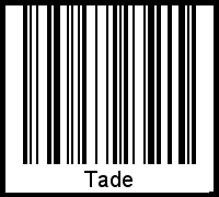 Barcode-Grafik von Tade
