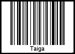 Barcode-Foto von Taiga