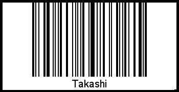 Barcode-Foto von Takashi