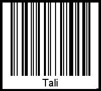 Barcode-Grafik von Tali