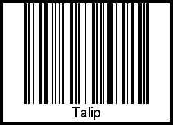 Barcode-Foto von Talip