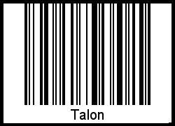 Barcode-Foto von Talon