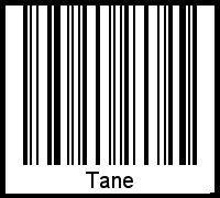 Barcode-Grafik von Tane