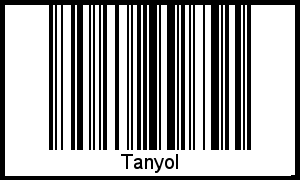 Tanyol als Barcode und QR-Code