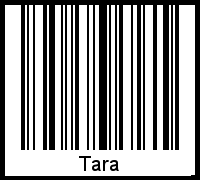 Interpretation von Tara als Barcode
