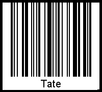 Barcode-Grafik von Tate