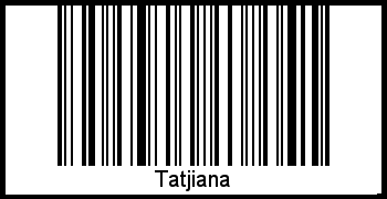Barcode-Foto von Tatjiana