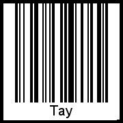 Barcode-Foto von Tay