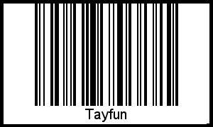 Barcode-Grafik von Tayfun