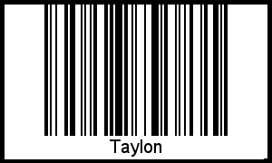 Taylon als Barcode und QR-Code