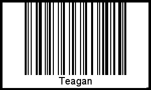 Barcode-Grafik von Teagan