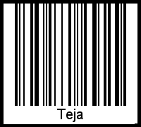 Barcode-Foto von Teja