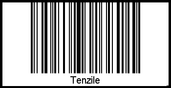 Interpretation von Tenzile als Barcode