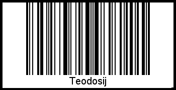Barcode-Grafik von Teodosij