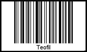 Barcode-Grafik von Teofil