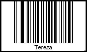 Barcode-Grafik von Tereza