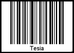 Barcode-Grafik von Tesia