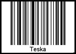 Barcode-Grafik von Teska