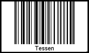 Barcode-Foto von Tessen
