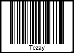 Interpretation von Tezay als Barcode