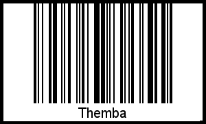 Barcode-Grafik von Themba