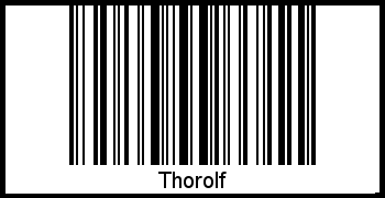 Thorolf als Barcode und QR-Code