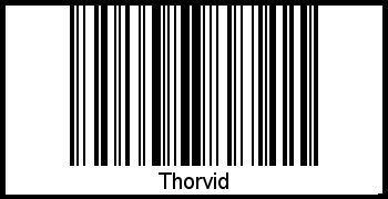 Interpretation von Thorvid als Barcode