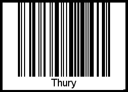 Barcode-Grafik von Thury