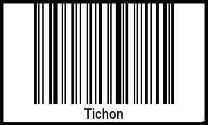 Interpretation von Tichon als Barcode