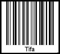 Barcode-Grafik von Tifa