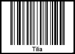 Interpretation von Tilia als Barcode