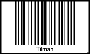 Barcode-Grafik von Tilman