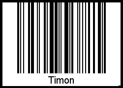 Barcode-Foto von Timon