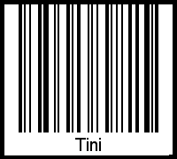 Barcode-Grafik von Tini
