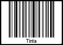 Barcode-Foto von Tinta