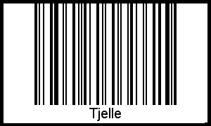 Interpretation von Tjelle als Barcode