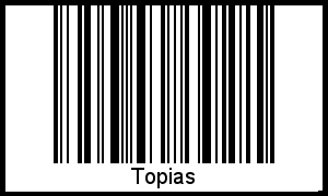 Interpretation von Topias als Barcode