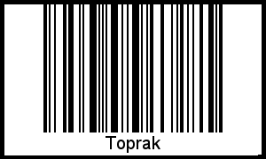 Barcode-Grafik von Toprak